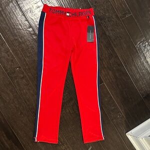 Tommy Hilfiger Kids Vibrant Red Leggings
